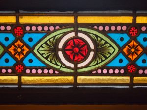  Stained glass in the Hungarian Parliament Building